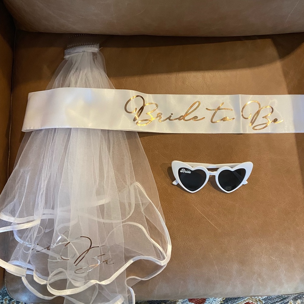 Bride bachelorette accessories